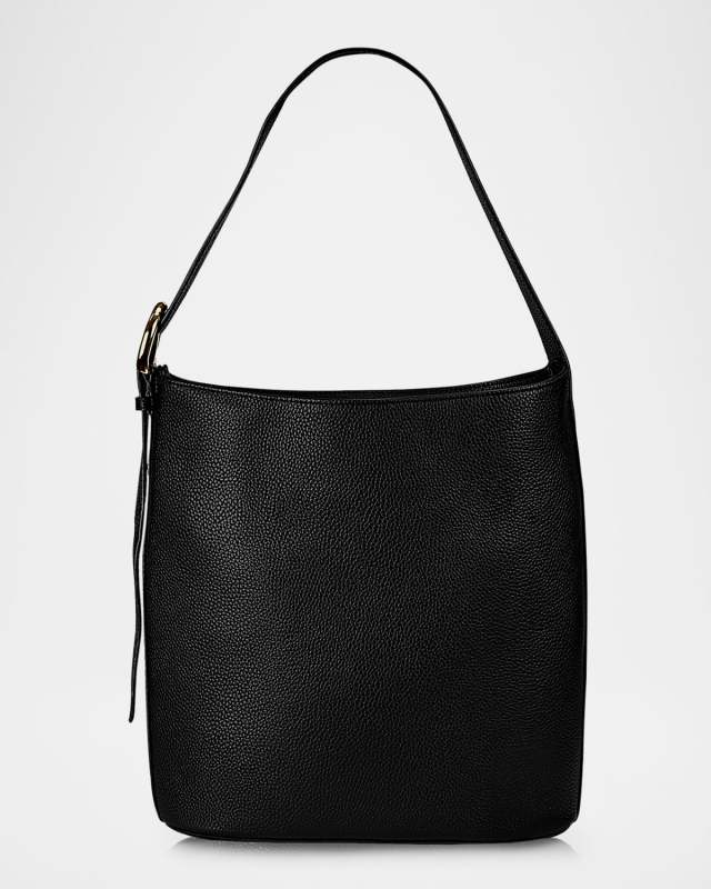 Avery Leather Bucket Bag